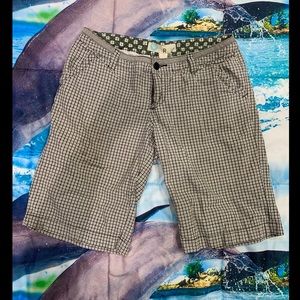 Roxy Gray, Black, & White Capris, Used